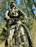 Light Bicycle Infantryman: self-contained, zero-logistics weapon system